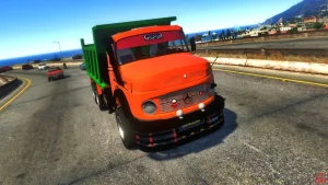 دانلود کامیون بنز مایلر برای GTA V